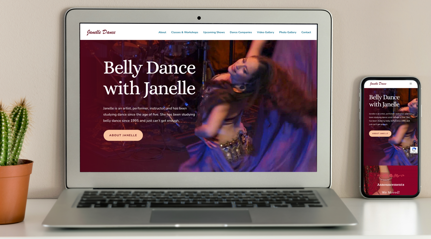 Janelle Dance Website