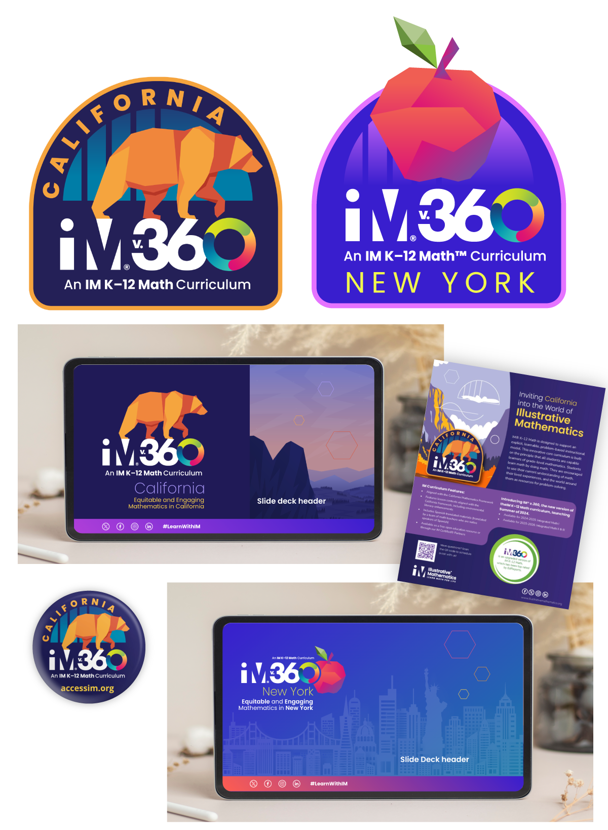 IM v.360 Math Curriculum State Specific Branding